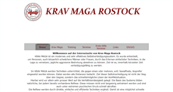 Desktop Screenshot of kravmaga-rostock.de